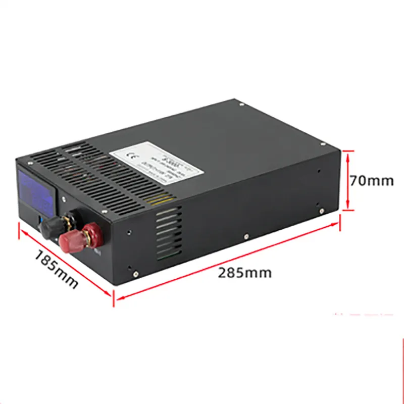 Anahtarlama güç kaynağı 2500W dijital ekran ayarlanabilir DXS-2500-12V 200A özelleştirilebilir 0-5V harici kontrol güç kaynağı