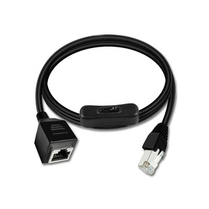 Cable de Extensión de Red Gigabit Cat6A con Conector RJ45 304, Compatible con Cat5e, Venta de Fábrica - Product Image 1