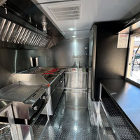 Remolque de Comida de 10 Pies con Cocina Completa, Remolque de Comida Móvil Comercial para Comida Rápida, Café, Bocadillos y Servicios de Catering