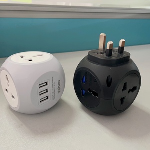 Thông minh phổ ổ cắm 3 USB-1C sạc điện tường chuyển đổi USB Rubik của Cube Ổ cắm chuyển đổi - Product Image 6