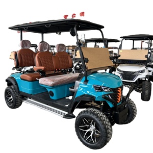 Carrito de Golf Urbano HKBG de 7-8 Plazas con Velocidad de 30-50 km/h y Autonomía de 50-70 km, Incluye Carrito de Golf Estándar, Precios del Producto - Product Image 1