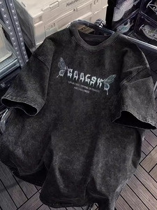 Vendita calda logo classico stampato t-shirt all'ingrosso, di alta qualità europea adatto per distributori e negozi di moda - Product Image 3