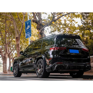 Kit carrosserie en fibre de carbone pour <span class=keywords><strong>Mercedes</strong></span>-Benz <span class=keywords><strong>GLS</strong></span> SUV 19-23, nouveau style B, lèvre avant, aileron supérieur, pare-chocs pour <span class=keywords><strong>GLS</strong></span> - Product Image 3