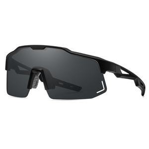 แว่นตากันแดดกีฬา UV400 ป้องกันแสงสะท้อน เลนส์โพลาไรซ์ ป้องกันฝ้า สายรัดปรับได้ สำหรับปั่นจักรยาน ตกปลา วิ่ง แว่นตากีฬา - Product Image 5