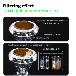 WEIAI harga pabrik Filter membran 13/25/47/50/60/90/100mm <span class=keywords><strong>CA</strong></span> PTFE PES nilon PP PVDF MCE Lab makanan membran Filter mikroporous - Product Image 3