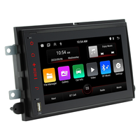 Reproductor de DVD para Auto con Pantalla HD de 7 Pulgadas, 4 Núcleos, WiFi, Carplay Inalámbrico, Android Auto, Radio FM, Bluetooth para Ford F150