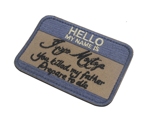 สวัสดีฉันมีตัวอักษรตลกๆปักป้ายผ้าสีสำหรับเสื้อแจ็กเก็ตของผู้ชายเสื้อเย็บแบบยุทธวิธี - Product Image 5