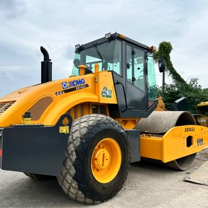 Rouleau compresseur vibrant d'occasion XCMG XS143J de 14 tonnes à tambour unique pour la construction routière - Product Image 4