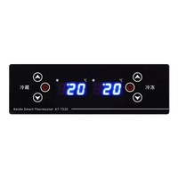 Contrôleur de température numérique programmable à double fenêtre et grand écran KT-7520 pour la gestion de deux compresseurs
