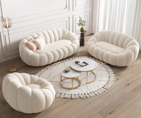 Chaise à dossier en bois Sherpa pour une place Fauteuil de salon Tatami paresseux sur le thème de la citrouille Canapé de balcon