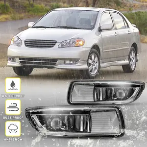 Winjet Professional Halogen Fog Lamp For 2003 2004 Toyota Corolla Replacement Fog Lights