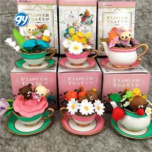 6 نماذج ألعاب ديكور لألعاب الأطفال شخصيات إبداعية من rilkuma في Cup - Product Image 1