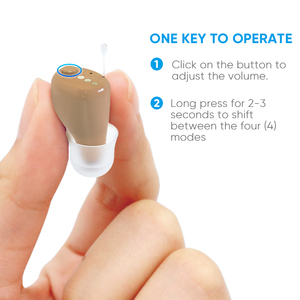 Great-Ears audifonos Para sordos Mini Thiết bị trợ thính hoàn toàn xử lý tín hiệu kỹ thuật số 16 kênh trợ thính cho cao cấp - Product Image 3