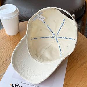 Sombrero de béisbol con bordado de letras para mujeres y hombres, gorra con lengua de <span class=keywords><strong>pato</strong></span> a la moda, sombrilla para exteriores, <span class=keywords><strong>gorras</strong></span> con visera de Color sólido - Product Image 5