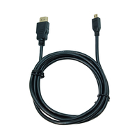 Câble adaptateur micro HDMI vers HDMI haute vitesse 4K connecteur mâle à mâle pour tablettes smartphones caméras et moniteurs