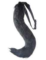 Yihaoyi Vente chaude Mode Cosplay Queue de renard Ceinture ajustable Accessoire de fête d'Halloween Fabriqué en fausse fourrure de haute qualité