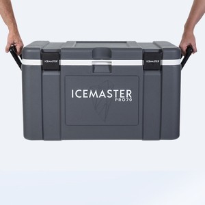 IceMaster Personnalisé Grande Capacité 120L Couche Isolante Épaissie Loquets en Acier Inoxydable Glacière Grande Taille pour la Pêche - Product Image 6
