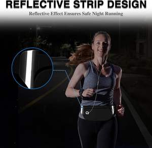 Riñonera Deportiva de Nailon de Buena Calidad para Exteriores, con Porta Botella de Agua, para Correr, Caminar, Senderismo, con Logotipo Personalizable, Cinturón de Viaje - Product Image 4