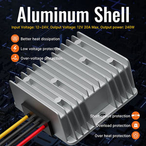 תחליף למתאם סוללה גלגל חשמל m18v ל 12v 20a 240w צעד למטה buck ממיר dc מתח dc - Product Image 4