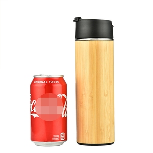 Số lượng lớn Flask 420ml sinh thái cách điện du lịch với trực tiếp uống nắp sinh thái cách điện thể thao du lịch trà Infuser tre Flask chai - Product Image 5