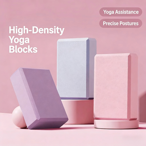 Bloque de <span class=keywords><strong>Yoga</strong></span> Ecológico de EVA, Alta Densidad, Cuadrado, para Estudio de Danza, Ejercicios de Estiramiento de Piernas, Espuma, para <span class=keywords><strong>Principiantes</strong></span>, Simple, Universal - Product Image 4