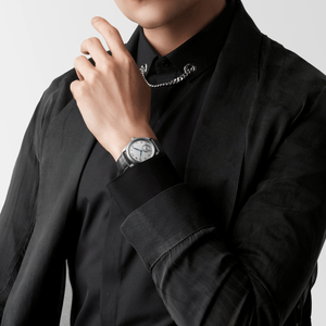 Reloj Mecánico Automático de Estilo Vintage con Esfera Pequeña para Segundos, Correa de Cuero para Hombre, Longinesing - Product Image 2