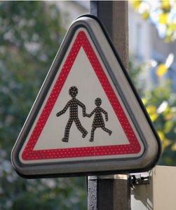 Safety Warning Crosswalk IP65 Waterproof Traffic <strong>signal</strong> Flashing Light Road Crossing Signage Solar Powered Led <strong>Pedestrian</strong> Signs - Product Image 3