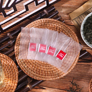 可生物降解金字塔三角热封空pa尼龙网茶包