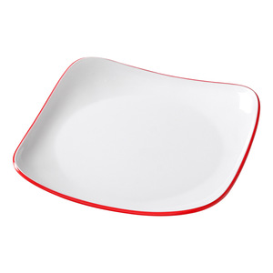 Melamine Square <b>Plates</b> Solid Color For Hotel Meals And Fast Food Service - Product Image 5