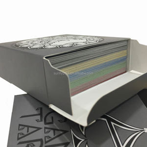 Cartes de <span class=keywords><strong>jeu</strong></span> haut de gamme impression personnalisée papier dur mignon carte de Tarot impression Couple adulte Cmyk papier de <span class=keywords><strong>jeu</strong></span> de fête jouant <span class=keywords><strong>à</strong></span> la carte de Poker - Product Image 3