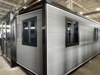 Maison préfabriquée à ossature en acier bon marché au Bangladesh et en Tunisie Conteneur extensible de luxe pour hôtel Options préfabriquées à faible coût