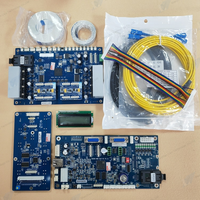 Carte mère d'imprimante à jet d'encre à double port LAN avec dissipateur thermique, carte de contrôle d'imprimante DTF stable 42V pour machine grand format I3200
