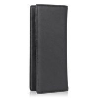 Grosir Pabrik dompet panjang kulit tempat kartu dompet panjang kulit pu ultra ramping dompet tempat kartu panjang