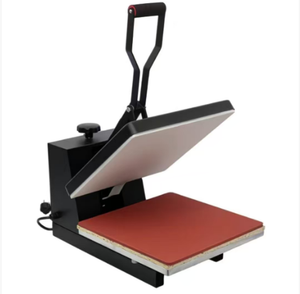 38X38 High Pressure Sublimation <b>Printing</b> Manual Heat Press Transfer <b>Machine</b> for T-Shirt & Flat Product - Product Image 1