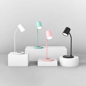 Không dây sạc LED Đèn với <span class=keywords><strong>Bluetooth</strong></span> Loa máy tính để bàn cạnh giường ngủ ánh sáng ban đêm cho máy tính và điện thoại di động ngủ tương thích - Product Image 6