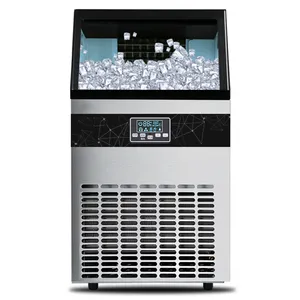 KC-60F Water Cooler Draagbare Ice Maker 60Kg Zilver Oem Power Opslag Bullet Uur Oorsprong Vorm Dispenser Cirkel Plaats Model