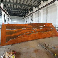Placa Corten de muestra gratis de hoja de acero decorativa elegante certificada JIS para cortar y doblar productos laminados en frío