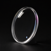 Verre de montre en saphir avec revêtement AR, anti-reflet, résistant aux rayures, verre en cristal de saphir pour couvercle de montre