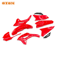 OTOM CRF Kit complet de carénage de moto en plastique CRF250RX CRF300RX CRF450RX Couvercle latéral de garde-boue avant et arrière pour HONDA