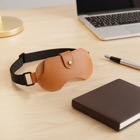 Étui de rangement portable pour lunettes avec sangle de cou, personnalisable avec logo, pour vente en gros de mode