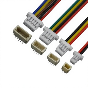 Personalizado 1.0mm-2.54mm Passo Cabo 2/3/4/5/6 Pin Conector Nylon Feminino Plug JST SH ZH PH XH para cablagem de fios elétricos - Product Image 3