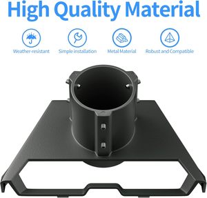 Mini support d'antenne en alliage de zinc inoxydable Gen 3, support métallique galvanisé pour signal - Product Image 6