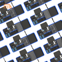 Nouvel ensemble de tournevis 88-en-1 avec poignée en acier Mingtu bleu, 66 pièces, outils de réparation DIY OEM pour l'électronique, les smartphones, les ordinateurs et les tablettes