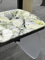 Grande dalle de marbre classique vert émeraude 300x600mm, surface polie de haute qualité pour panneaux muraux de cuisine et murs de douche