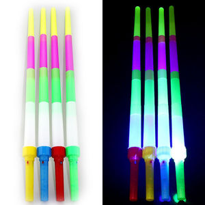 อุปกรณ์ปาร์ตี้สำหรับเด็ก คาร์นิวัล ไฟ LED RGB แบบแท่ง ยาว 68 ซม. ของเล่นดาบแบบยืดหดได้ เรืองแสง กระพริบ ขายดี สำหรับงานปาร์ตี้กลางแจ้ง - Product Image 3
