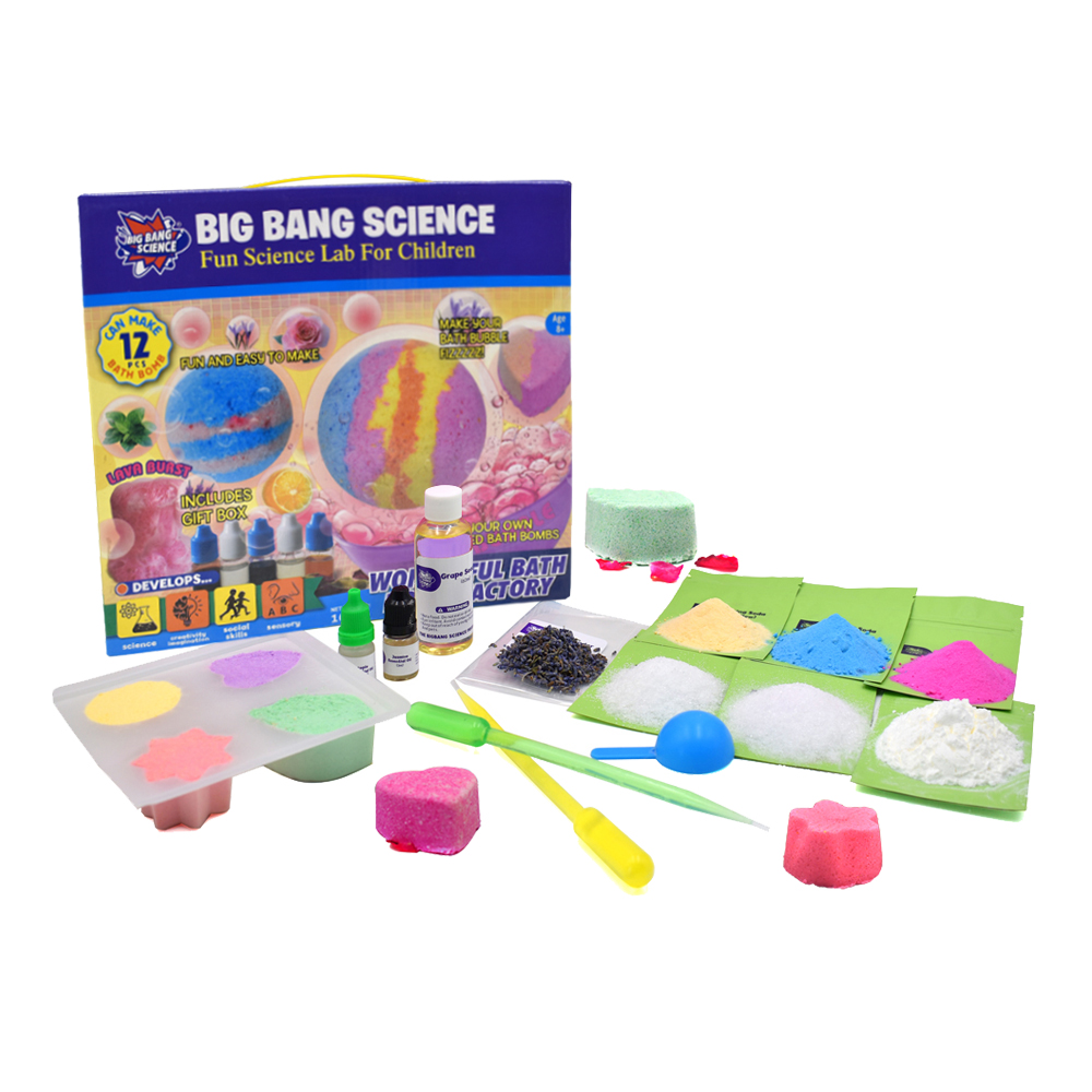 Замечательная Бомба для ванны, интересный научный эксперимент, образовательная игрушка