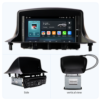 Reproductor Multimedia para Auto KD-7237 para Renault Megane II/III/Fluence 2004-2016, Android 13, Pantalla Táctil, 4G/WiFi, DSP, GPS, OBD2
