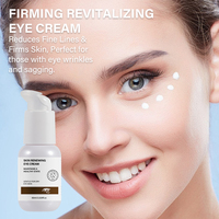 Crème Contour des Yeux Anti-Rides Raffermissante et Lissante au Rétinol, Peptides, Acide Hyaluronique et Vitamine C pour Peaux Sèches – Marque Blanche