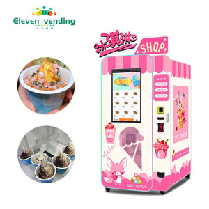 Trung Quốc <span class=keywords><strong>2025</strong></span> mới nhất bán buôn thương mại tự phục vụ mềm máy làm kem phổ biến kem Máy bán hàng tự động cho doanh nghiệp - Product Image 2