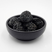 Diffuseur Minimaliste Wabi-Sabi en Pierre de Lave avec Dôme en Verre – Parfum d'Ambiance et Décoration Bien-être pour Bureau